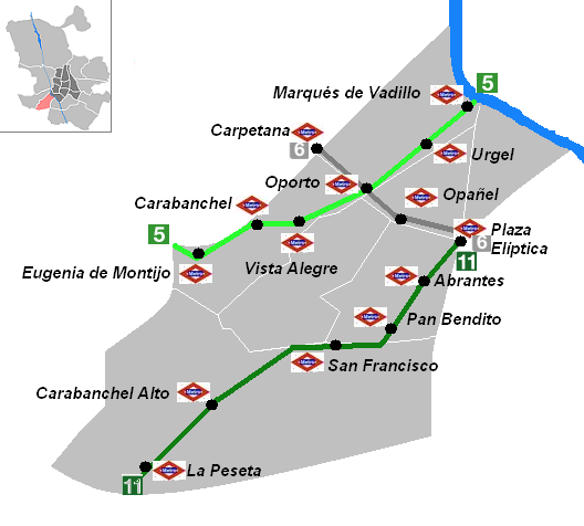 Estación de metro Carabanchel